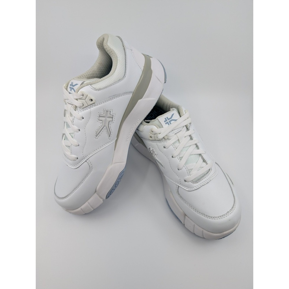 KURU Kinetic 2.0 Women's Shoes - BrightWhite Blue Fog - Size 6 NEW in Box